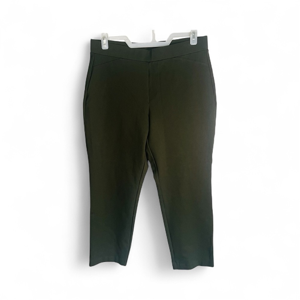 Michael Kors Olive Oil Skinny Pull-on Pants